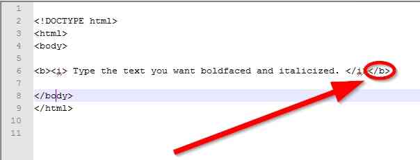 Imagen titulada Crear Texto en Negrita y Cursiva en HTML Paso 7