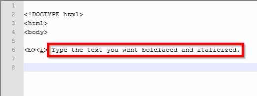 Imagen titulada Crear Texto en Negrita y Cursiva en HTML Paso 5