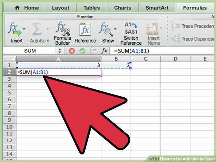 Cómo Hacer la Adición en Excel