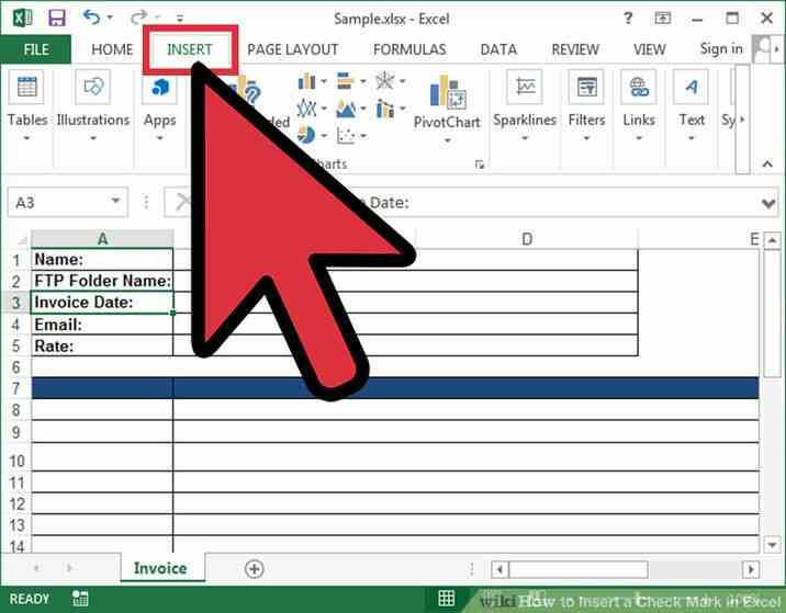 C mo insertar una marca de verificaci n en excel