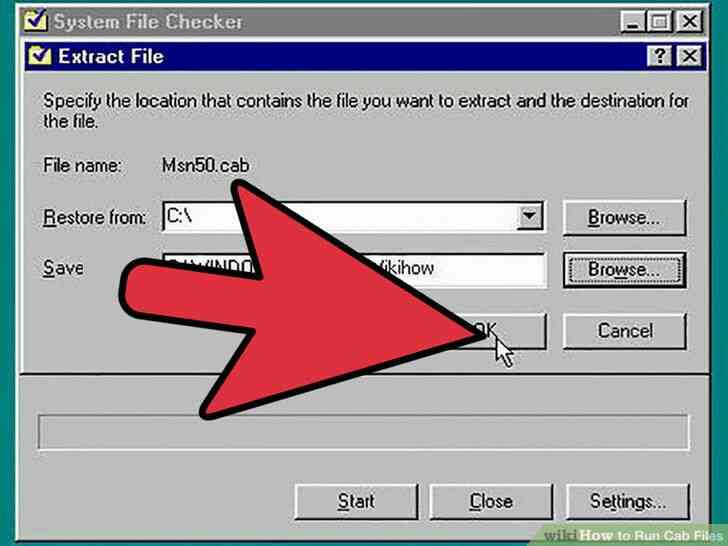 Cómo Ejecutar Archivos Cab