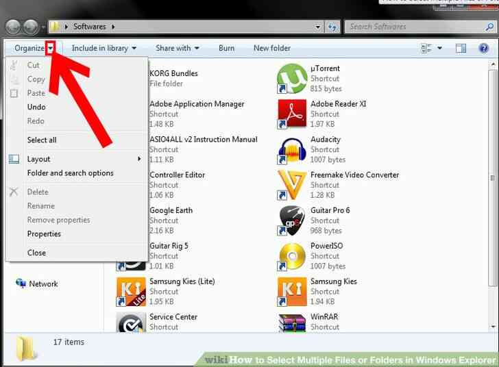 Imagen titulada Seleccionar Varios Archivos o Carpetas en el Explorador de Windows Paso 2