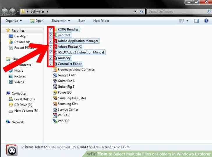 Imagen titulada Seleccionar Varios Archivos o Carpetas en el Explorador de Windows el Paso 5