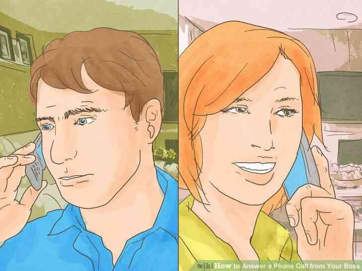 Cómo Contestar una Llamada Telefónica de Su Jefe