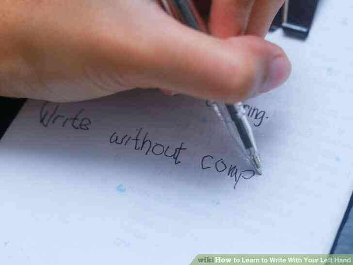 Image titulado Aprender a Escribir Con la Mano Izquierda el Paso 6