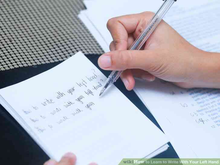 Image titulado Aprender a Escribir Con la Mano Izquierda el Paso 12