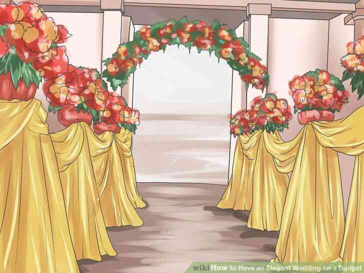 Imagen titulada Tienen una Elegante Boda en un Presupuesto de Step 7