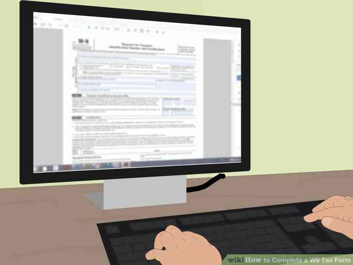 Imagen titulada Completar un W9 Formulario de Impuestos Paso 8