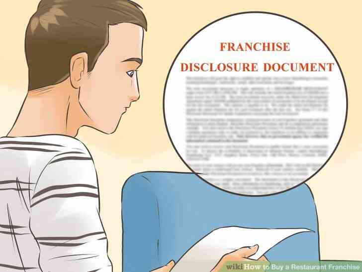 Imagen titulada Comprar una Franquicia de restaurantes Paso 6