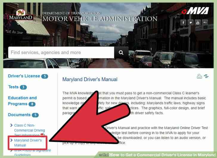 Cómo Obtener una Licencia de conducir Comercial en Maryland