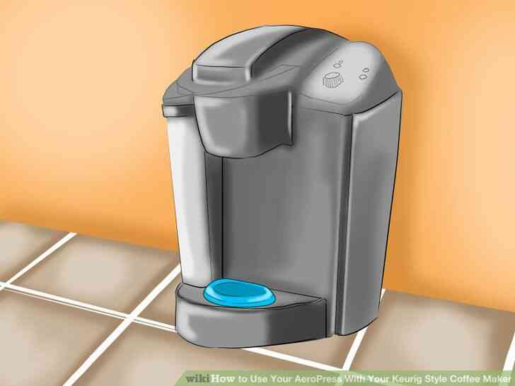 Imagen titulada Utilizar Su AeroPress Con Su Keurig Estilo Cafetera Paso 1