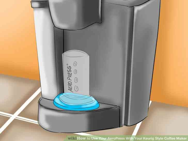 Imagen titulada Utilizar Su AeroPress Con Su Keurig Estilo Cafetera Paso 2