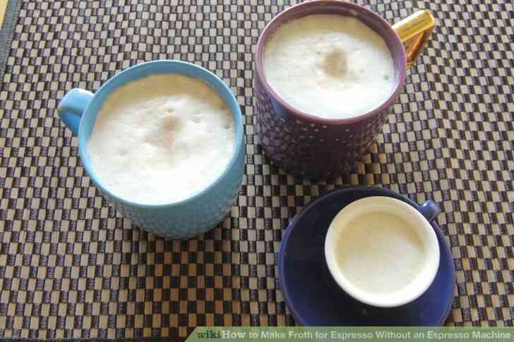 Imagen titulada Hacer Espuma para Espresso Sin una Máquina de café Espresso Final