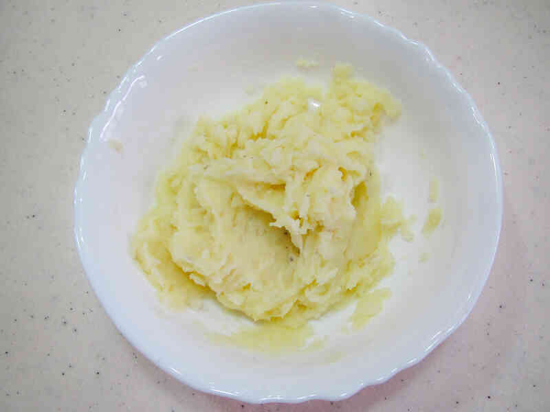 Cómo Hacer Vegana puré de papa