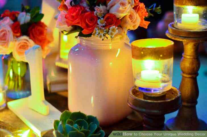 Imagen titulada Elegir Su Decoración de la Boda Única Step 7