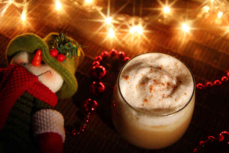 Cómo Hacer Starbucks Ponche de huevo, Leche y Café