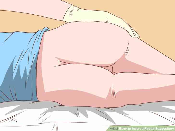 Imagen titulada Insertar un Supositorio Rectal Paso 9