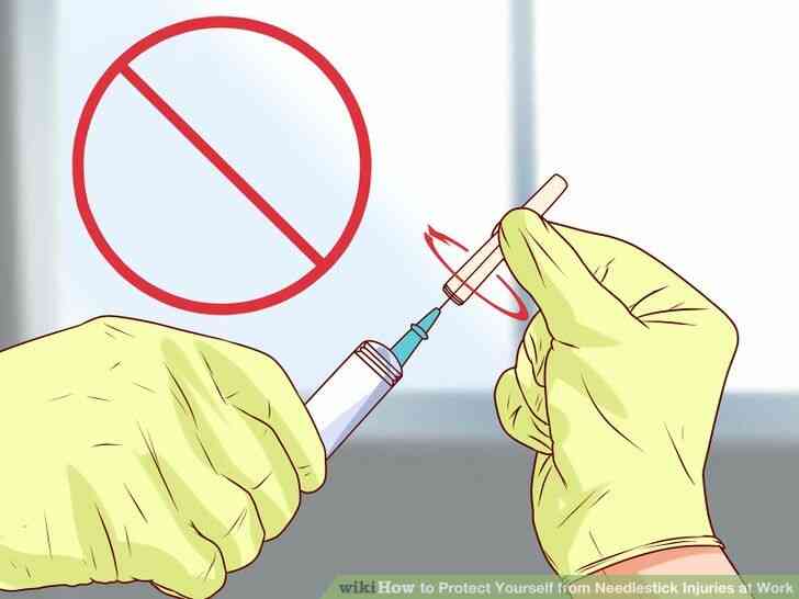 Cómo Protegerse de Lesiones por Pinchazo de aguja en el Trabajo