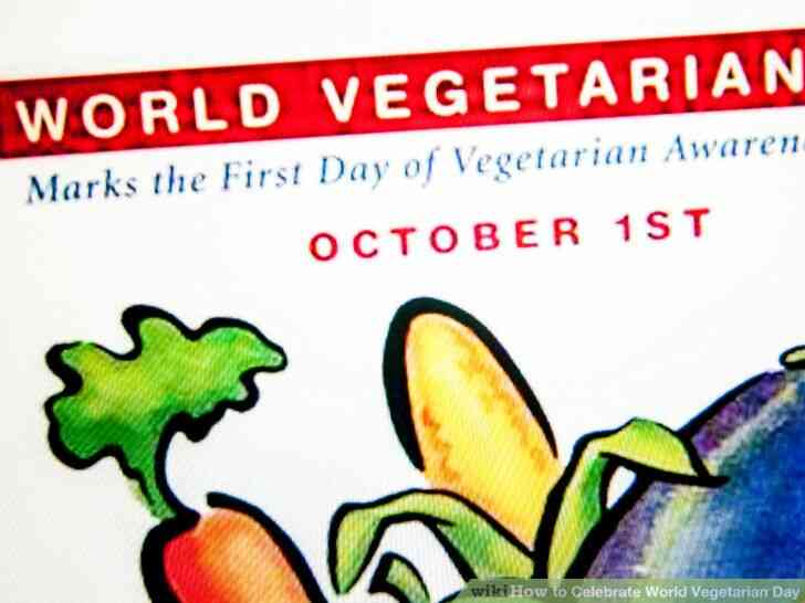 Imagen titulada Celebrar el Día Mundial Vegetariano Paso 10