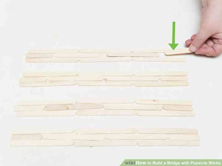 Imagen titulada la construcción de un Puente con Palitos de Helado Paso 7