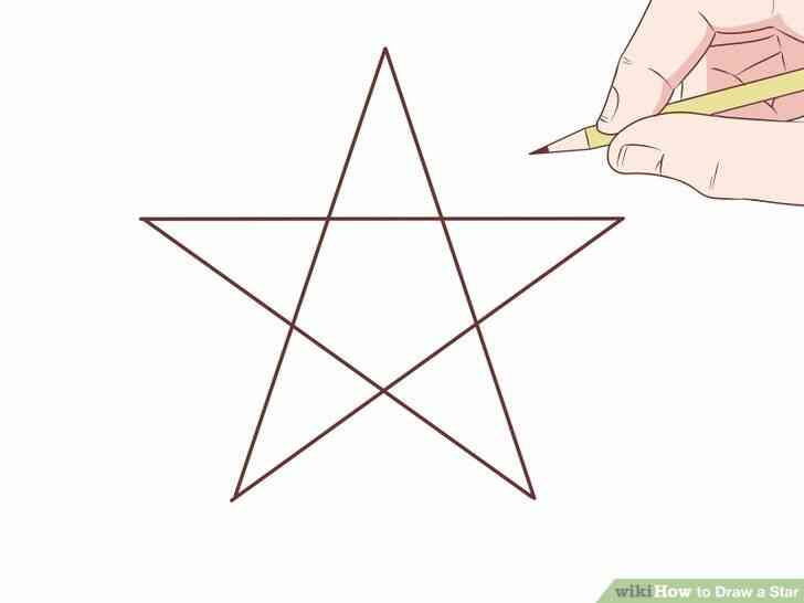 Imagen titulada Dibujar una Estrella Paso 5