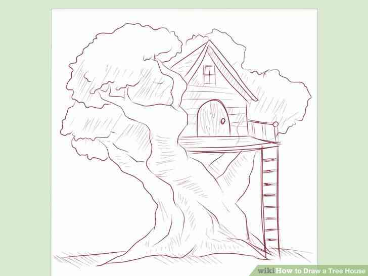 Imagen titulada Dibujar un Árbol de la Casa de Paso 4
