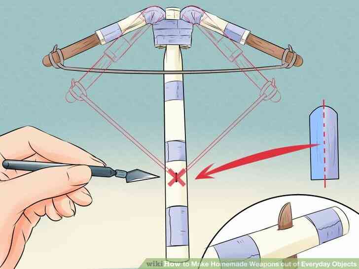 Imagen titulada Hacer Armas Caseras a partir de Objetos Cotidianos Paso 7