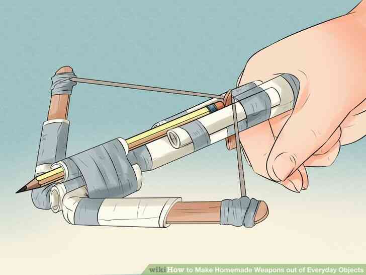 Imagen titulada Hacer Armas Caseras a partir de Objetos Cotidianos Paso 9