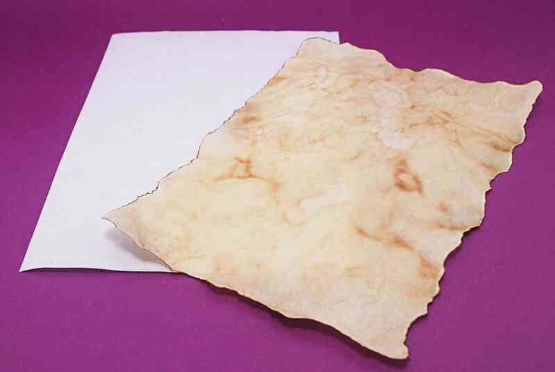 Cómo Hacer Pergamino Como Papel para Escribir