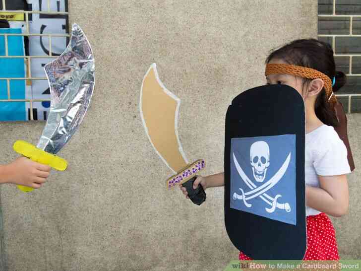 Imagen titulada Hacer una Espada de Cartón Paso 14