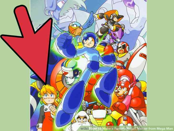 Imagen titulada Hacer una Mujer Robot Master de Mega Man Paso 1