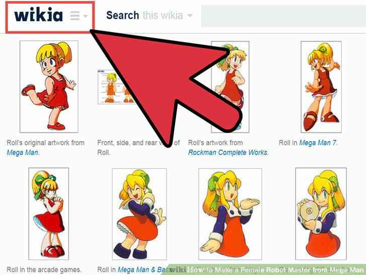 Imagen titulada Hacer una Mujer Robot Master de Mega Man Paso 7