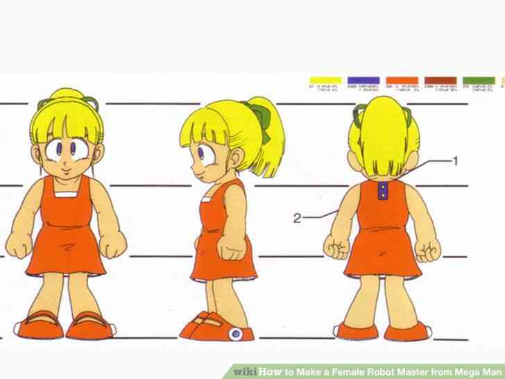 Imagen titulada Hacer una Mujer Robot Master de Mega Man Paso 6