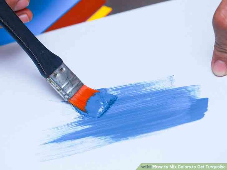 Imagen titulada Mezclar los Colores para Obtener Turquesa Paso 1