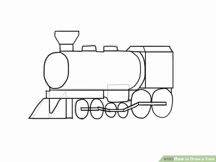 Imagen titulada Dibujar un Tren Paso 8