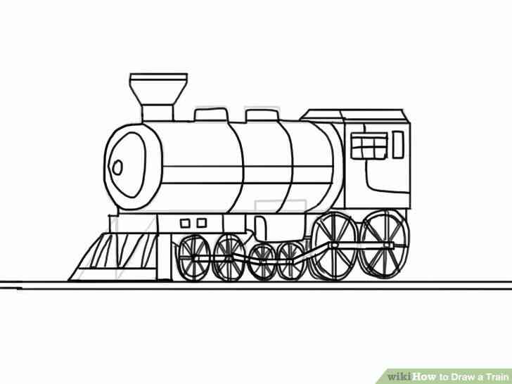 Imagen titulada Dibujar un Tren en el Paso 9