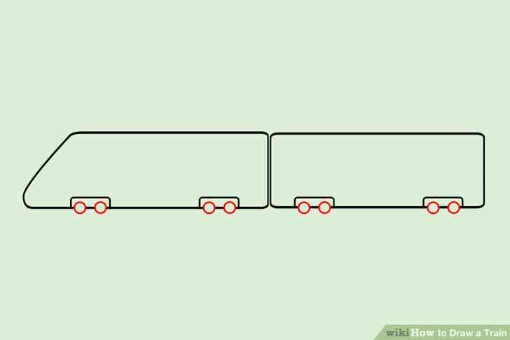 Imagen titulada Dibujar un Tren de Paso 4