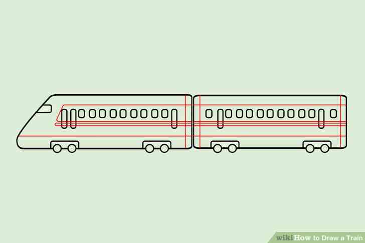 Imagen titulada Dibujar un Tren Paso 6