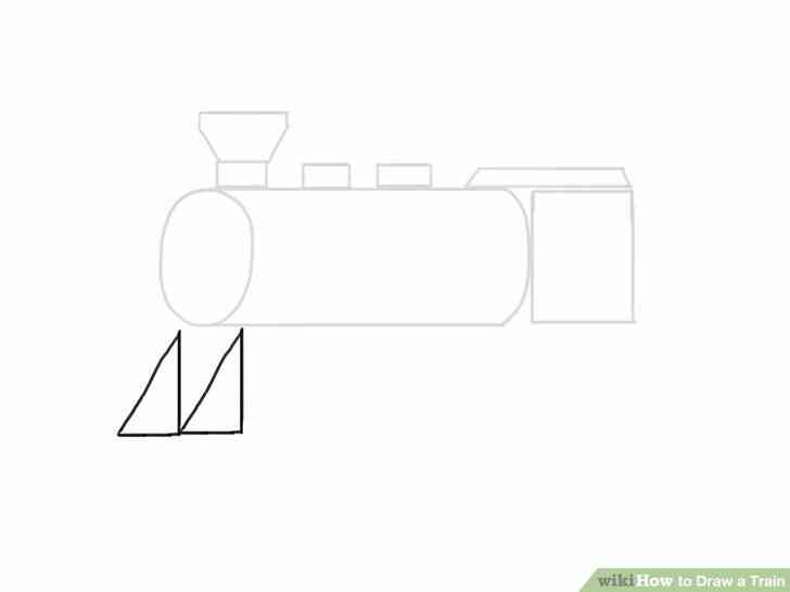 Imagen titulada Dibujar un Tren de Paso 4