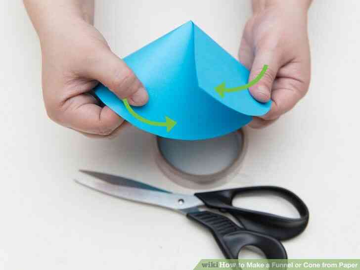 Como Hacer Un Embudo De Papel