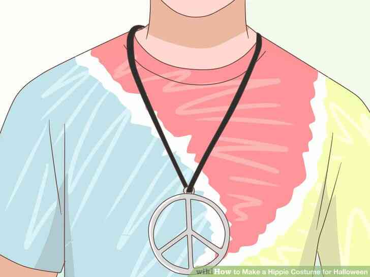Imagen titulada Hacer un Disfraz de Hippie para Halloween Paso 6