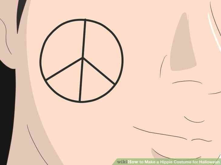 Imagen titulada Hacer un Disfraz de Hippie para Halloween Paso 14