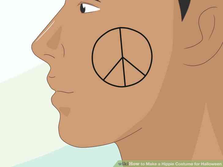 Imagen titulada Hacer un Disfraz de Hippie para Halloween Paso 4