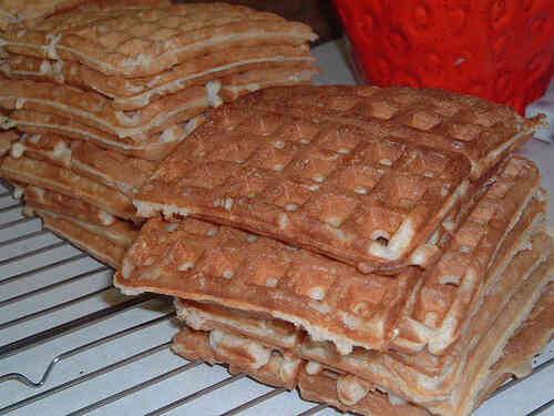 Imagen titulada Pilas de Waffles