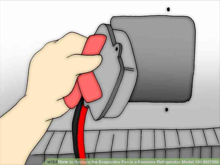 Imagen titulada Reemplazar el Ventilador del Evaporador en un Refrigerador Kenmore Modelo 106 8627580 Paso 6
