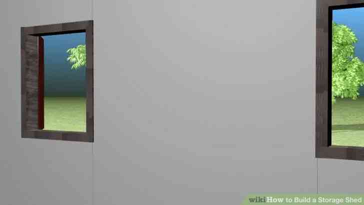 Cómo Construir un Cobertizo de Almacenamiento