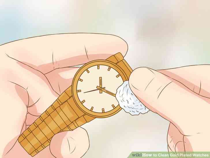 Imagen titulada Limpio Chapado en Oro de Relojes de Paso 4