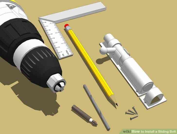 Imagen titulada Nstall un Deslizamiento Tornillo de Paso de 1