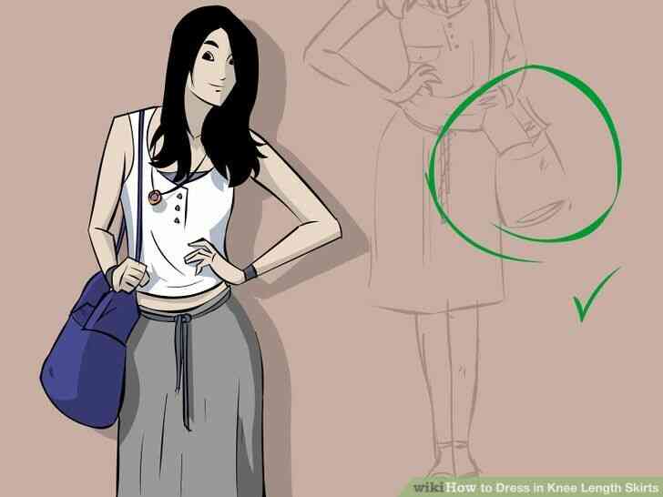 Imagen titulada Vestido de Longitud de la Rodilla, Faldas Paso 9