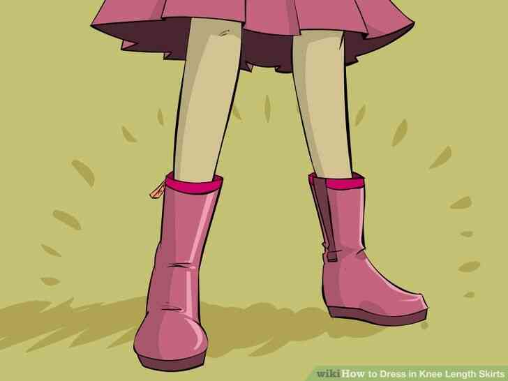 Imagen titulada Vestido de Longitud de la Rodilla, Faldas Paso 10